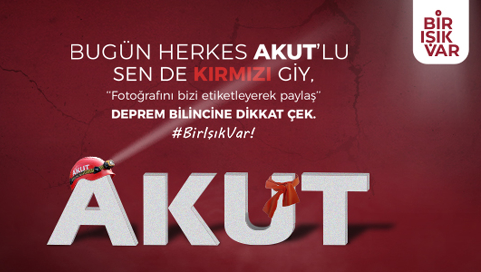 Akut içn hazırlanan #BirIşıkVar Kampanyası